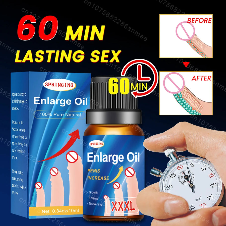 Penis Enlargement Oil Permanently Thickens Lengthens