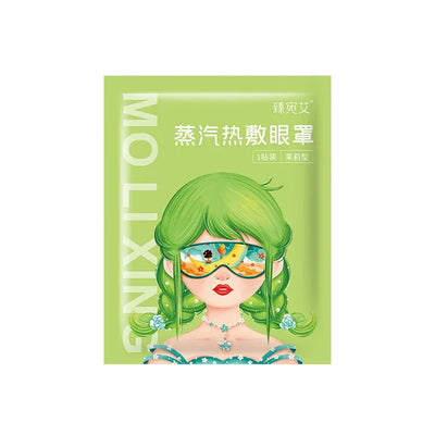 5Pcs Anime Steam Eye Mask Eyes Care Warm Spa Masks Relax anti Dark Circles Moisturizing Hot Compress Fragrant Eye Patches