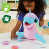 Wavy the Narwhal Interactive Animatronic Plush Toy, Electronic Pet, 80+ Sounds and Reactions, Rainbow Plush, Ages 4 and Up