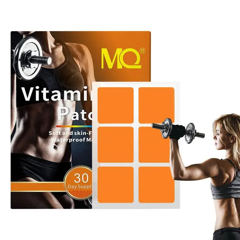 Vitamin Patches for Women B12 Energy Patches for Daily Supply Safe and Energy Boosting Enhance Your Energy and Memories With