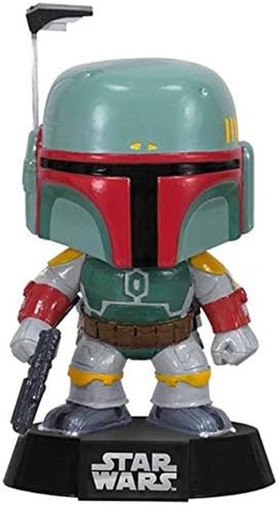 POP Star Wars: the Empire Strikes Back - Boba Fett #08  Pop! Vinyl Figure (Bundled with Compatible Pop Box Protector Case), Multicolored, 3.75 Inches