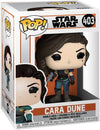 Pop! Star Wars: the Mandalorian - Cara Dune #403 Bundle with 1 Popshield Pop Box Protector