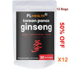 Korean Korean Red Ginseng Root Transdermal Patches for Energy, Focus, Performance, Vitality & Immune 30 Patches