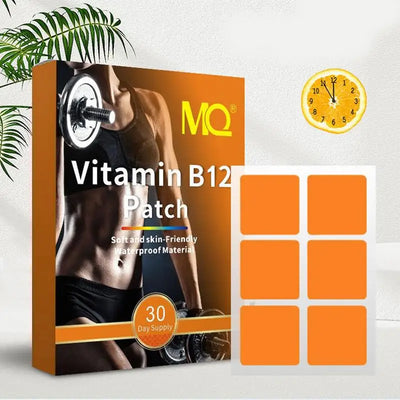 Vitamin Patches for Women B12 Energy Patches for Daily Supply Safe and Energy Boosting Enhance Your Energy and Memories With