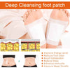 10Pcs Patches+10Pc Adhesives) Detox Foot Patches Weight Loss Pads Body Toxins Anit Cellulite Herbal Adhesive Slim Patch