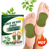 Detox Foot Patches Pads 12/24Pcs Natural Herbal Wormwood Artemisia Argyi Feet Body Toxins Cleansing Relieve Stress Help Sleeping