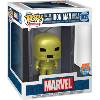 Funko Pop! Marvel: Iron Man Hall of Armor Model 1 Deluxe Vinyl Figure PX #1035 - Lovira Store