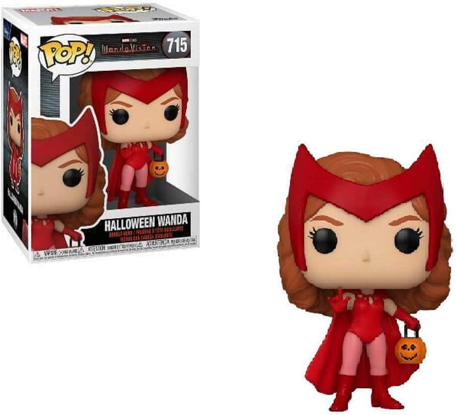 Wanda Halloween Pop #715 Pop TV: Wanda Vision Vinyl Figure (Bundled with Ecotek Protector to Protect Display Box)