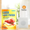 6Pcs Liver Care Patch Cleanse Detox Herbal Medical Liver Health Care Plaster Body Fatigue Relief Promote Digestion Patch