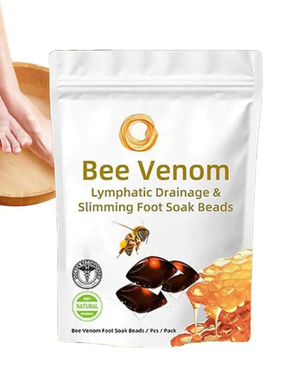 10Pcs Natural Herbal Foot Soak Gel Detox Capsule Foot Cleansing Bath Soak Beads Slimming Feet Reflexology Spa Relax Foot Care