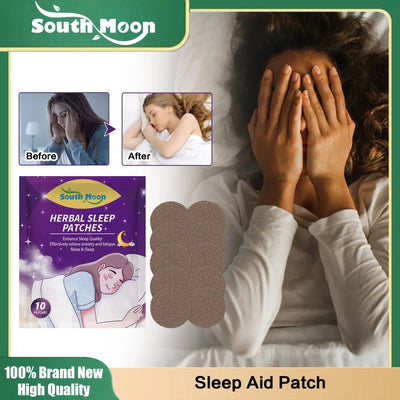 10 pcs Insomnia Treatment Patch Relieve Stress Anxiety - Lovira Store