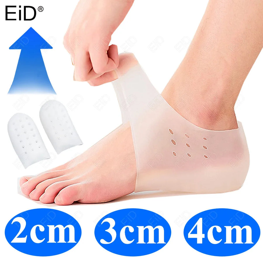 4cm Silicone Invisible Height Increase Insole