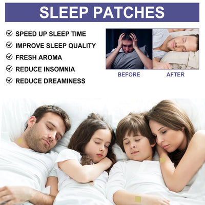 Sleep Aid Anti Anxiety Headache Relief Improve Sleeping Quality Patch - Lovira Store