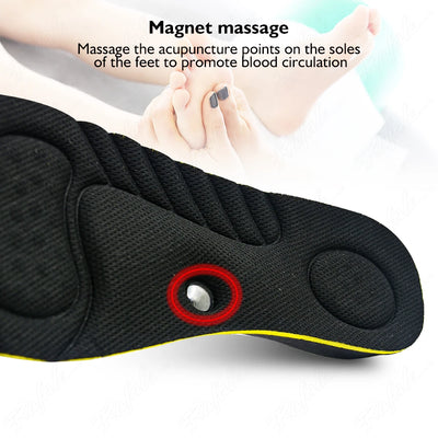 Height Increase Insoles Cushions 2-5cm Magnet Massage Invisible - Lovira Store