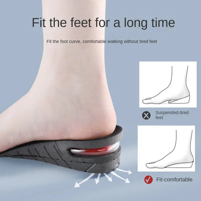 3-6cm Invisible Height Increase Insoles | Unisex - Lovira Store