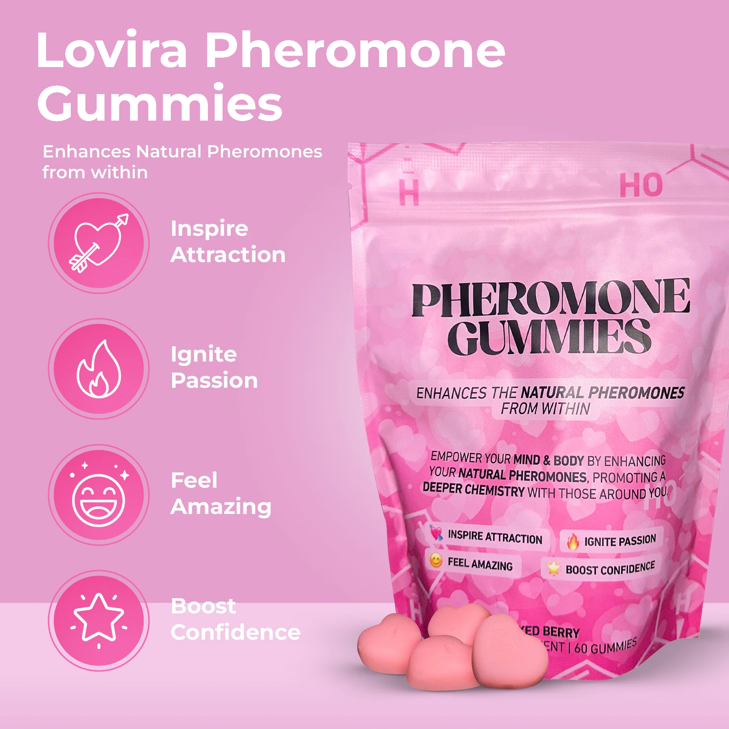Lovira™ Pheromone Gummies
