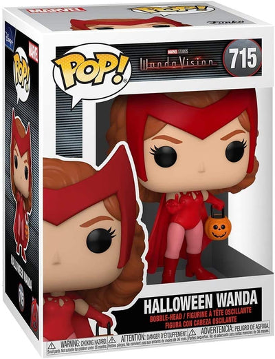 Wanda Halloween Pop #715 Pop TV: Wanda Vision Vinyl Figure (Bundled with Ecotek Protector to Protect Display Box)