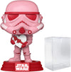 Star Wars: Valentines - Stormtrooper with Heart  Vinyl Figure (Bundled with Compatible Box Protector Case), Multicolored, 3.75 Inches