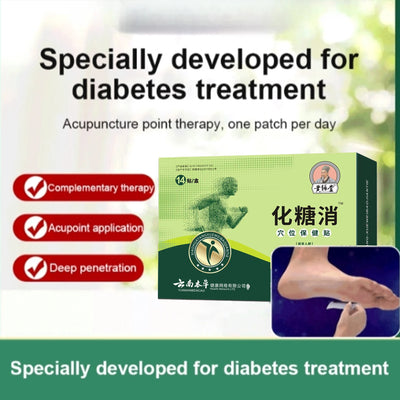 14Pcs Treatment Herbal Patches Effectively Relieve Fatigue Blood Sugar Patches for Blood Sugar Balance Treatment