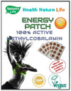 VITAMIN B12 ENERGY 24 PATCHES W/ Folic Acid 🔥 2+ Month Supply!!