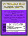 VITAMIN B12 ENERGY 24 PATCHES W/ Folic Acid 🔥 2+ Month Supply!!