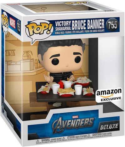 Pop! Deluxe, Marvel: Avengers Victory Shawarma Series - Bruce Banner, Amazon Exclusive, Figure 1 of 6