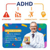 8/40/80Pcs  Attention Deficit Hyperactivity Disorder Patch Child ADHD Sticker Focus Attention Decompression Care Plaster