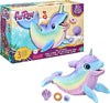 Wavy the Narwhal Interactive Animatronic Plush Toy, Electronic Pet, 80+ Sounds and Reactions, Rainbow Plush, Ages 4 and Up