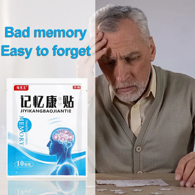 10/20Pcs Memory Health Care Patch for Kids Adult Relieve Forgetful Memory Decline Sticker Enhance Memory Herbal Medical Plaster