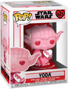 POP Star Wars: Valentines - Yoda with Heart  Vinyl Figure (Bundled with Compatible Box Protector Case) Multicolored 3.75 Inches